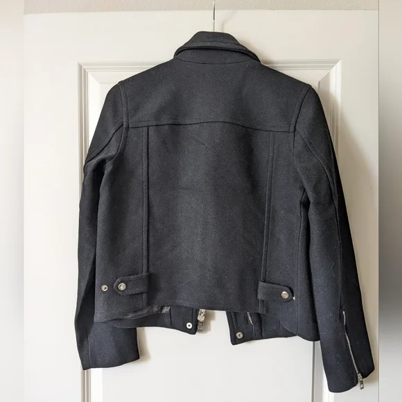 New Madewell Sherpa Collar Zip Jacket - Picture 5 of 8